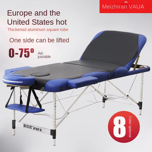 Hot Sale Tragbare zusammen klappbare Tattoo Beauty Massage Bett Hochwertige Spa Moxibustion Bett Massage tisch - Product Image 6
