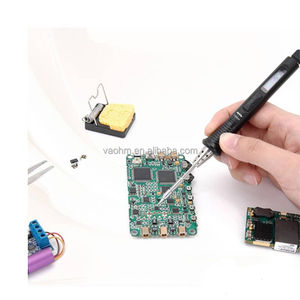 Fer à souder numérique portable intelligent Vaohm <span class=keywords><strong>TS80P</strong></span> Mini, prise EU, plage de température 100-400°C, chauffe en 8 secondes, 30W, alliage d'aluminium - Product Image 5
