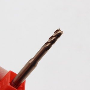 Fraise à bout en carbure monobloc HRC55, 2/4 cannelures, 4-12 mm, long col, fraiseuse CNC - Product Image 3