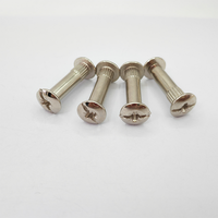 Vis de connexion pour meubles en zinc plaqué standard fabriquées en Chine M4 M8