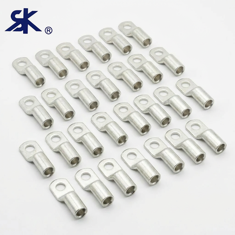 Right Angle Industrial Cable Lugs Tinned