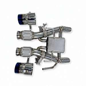 Sistema de Escape Universal Catback con Silenciador para McLaren <span class=keywords><strong>Artura</strong></span> <span class=keywords><strong>Spider</strong></span> 3.0T 2023-2025, Acero Inoxidable de 1.5mm, Modificación de Escape - Product Image 4