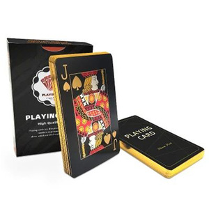 Cartes à jouer Jin Li en or avec gravure laser, design personnalisé, cartes à collectionner - Product Image 2