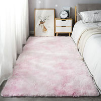 Tapis de salon moderne, grande taille, doux, en peluche, à poils longs et moelleux, tapis de sol shaggy pour la maison