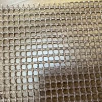 Bande transporteuse en maille ouverte PTFE pour équipement de traitement du verre, bande en maille de téflon haute température, résistante à l'usure, sur mesure