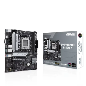 Tarjeta Madre para Juegos AS-US <span class=keywords><strong>PRIME</strong></span> <span class=keywords><strong>B650M</strong></span>-K Nueva, 2xDDR5 DIMM Socket AM5 Compatible con Procesadores de Escritorio Serie R9000/8000/7000 - Product Image 1