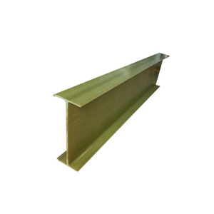 High Strength Fiberglass H Beam-Standard I Beam Dimensions Smooth Grit Finish Building Cut Bend Processing Services Available - Product Image 5