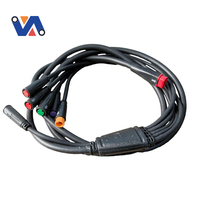 Accessoires pour vélo électrique V20, câble principal étanche pour vélo électrique V20, faisceau de câblage intégré un-vers-six, pièces de rechange