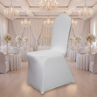 Housse de chaise en spandex arc-en-ciel avec poches pour les pieds, taille personnalisée, extensible, lavable en machine, aspect élégant et soigné, réutilisable, classique