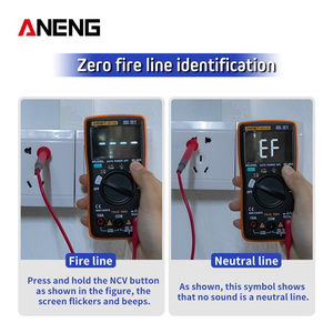 ANENG AN113D 6000 Counts Electrical <b>Meter</b> Transistor Tester <b>Auto</b> Rang Voltage Process Calibrator Aneng An113d - Product Image 6