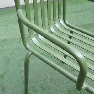 Usine vente en gros, mobilier d'extérieur nordique, <span class=keywords><strong>balcon</strong></span>, cour, chaise de salon en acier - Product Image 5