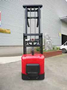 Grosir CDD15/CDD20 1.5t & 2ton Stacker Elektrik Tipe Stand-on dengan Platform 3m 4m 4.5m 5m 5.5m 6m <span class=keywords><strong>Forklift</strong></span> Harga Terjangkau - Product Image 3