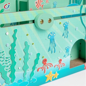 Gioco Educativo Montessori in Legno per Bambini, Macchina Acchiappa Palle, Giocattolo Educativo per Bambini - Product Image 5