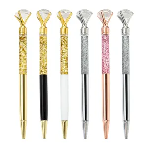 Un bolígrafo de punta de diamante de escritura suave es ideal para regalos personalizados para la futura novia. - Product Image 1