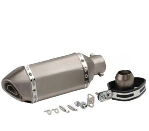 Tubo de Escape Hexagonal Universal Modificado con Gran Cilindrada y Sonido de Auto Deportivo, Silenciador para Motocicleta - Product Image 4