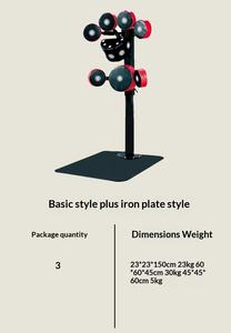 <span class=keywords><strong>Sac</strong></span> <span class=keywords><strong>de</strong></span> frappe réglable multi-positions avec cible d'entraînement multiple pour salle <span class=keywords><strong>de</strong></span> sport à domicile pour adultes - Product Image 6