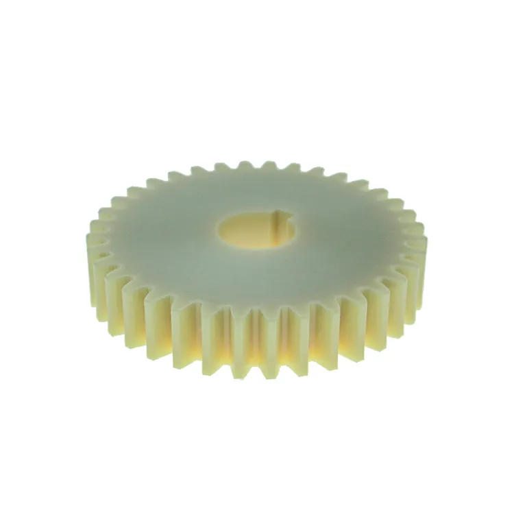 Manufacture price injection mould MC nylon gear plastic gears Self-lubricating large diameter nylon spur gear