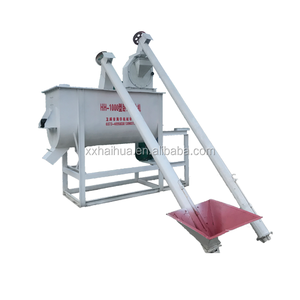 Mélangeur à ruban horizontal Haihua Hh-250 Hh-500 Hh-1000 Hh-2000 Bibo Hh, capacité 1 tonne/heure, en acier inoxydable pour poudre - Product Image 2