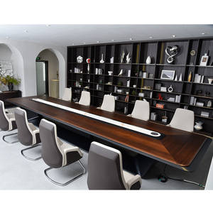 <span class=keywords><strong>Table</strong></span> de salle de conférence au <span class=keywords><strong>design</strong></span> traditionnel Mobilier de <span class=keywords><strong>bureau</strong></span> <span class=keywords><strong>Bureau</strong></span> Salle de réunion <span class=keywords><strong>Table</strong></span> longue de conférence - Product Image 3