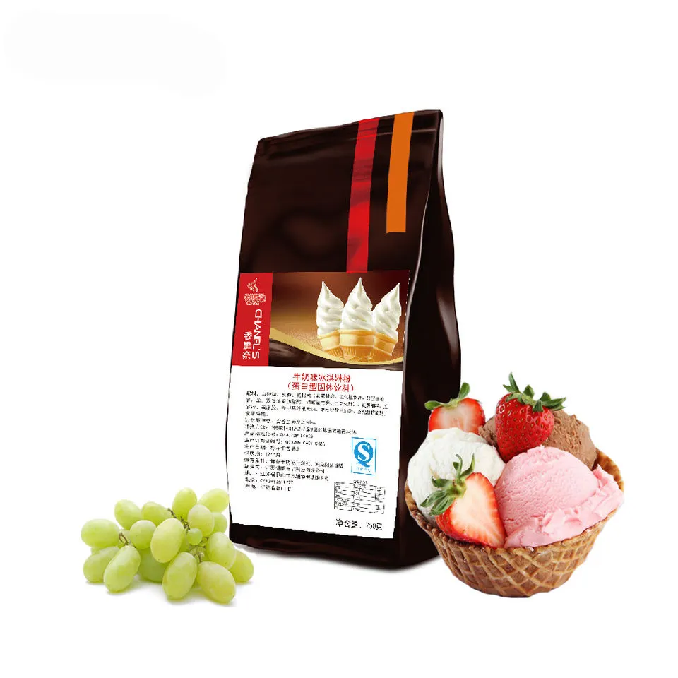 2024 hot selling soft ice cream powder bubble tea ingredient