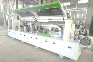 Machine de chantournage entièrement automatique à 8 étapes pour le pré-fraisage et le arrondissement des coins, grande taille, pour portes d'armoires en PVC - Product Image 3