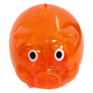 Transparent Piggy Bank Pig Shape PS Material Portable Money Box For Children Gift Ornament - Product Image 5