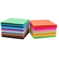 Feutre artisanal coloré écologique respirant à motifs croisés pour le scrapbooking, la modélisation et la décoration intérieure - Doux et non tissé