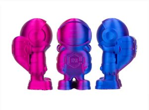 PinRui Bicolor 1.0kg 0.25kg Pack Multi Colors <b>Silk</b> PLA Filament - Product Image 6