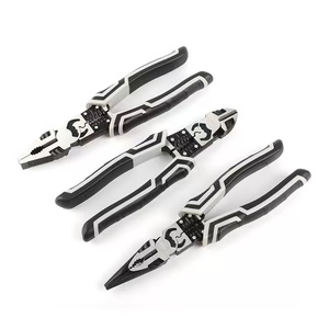 Alicates de corte diagonal métricos de 9 pulgadas, multifuncionales, de grado industrial, de acero al cromo vanadio, con boca puntiaguda, manuales y que ahorran esfuerzo. - Product Image 5