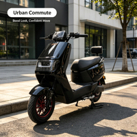 Low Noise Electric Scooter Motorcycle Stable Frame Energy Saving Adult EV Motorbike Electric Scooter Factory Direct Sale