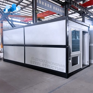 Zhongnan 20ft chỗ ở domitry trường hospictal nhỏ gấp nhà gấp gấp có thể gập lại container nhà với nhà vệ sinh - Product Image 2