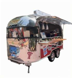 Remolque <span class=keywords><strong>de</strong></span> <span class=keywords><strong>Comida</strong></span> para Barbacoa <span class=keywords><strong>de</strong></span> Alta Resistencia con Parrilla y Ahumador Integrados, Remolque <span class=keywords><strong>de</strong></span> Catering Móvil para Fiestas y Eventos al Aire Libre - Product Image 4