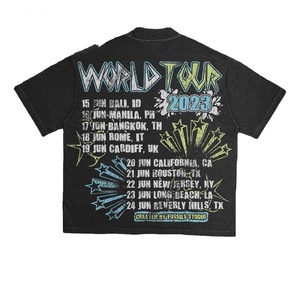 T-shirt Oversize à Manches Courtes en Coton Tricoté 100% Coupe Classique pour Fabricants de Vêtements, Lavage Acide, Écologique, Idéal pour l'Impression - Product Image 3