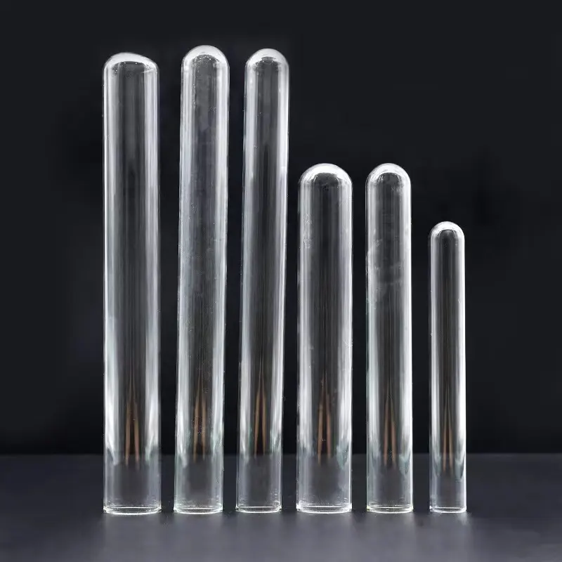 Other laboratory supplies can be heated in high temperature resistant round bottom or flat bottom borosilicate glass test tubes