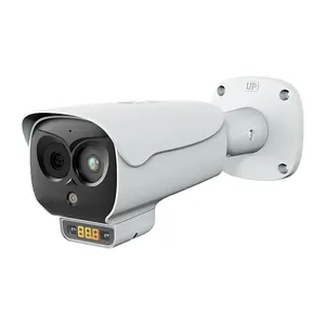 Telecamera di sicurezza CCTV ad alta sensibilità con risoluzione 256x192 telecamera bullet di rete a doppio spettro termica e ottica