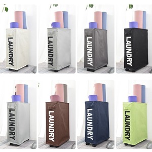 Túi giặt & giỏ giặt Giỏ gấp công suất lớn quần áo lưu trữ túi tổ chức với bánh xe - Product Image 6