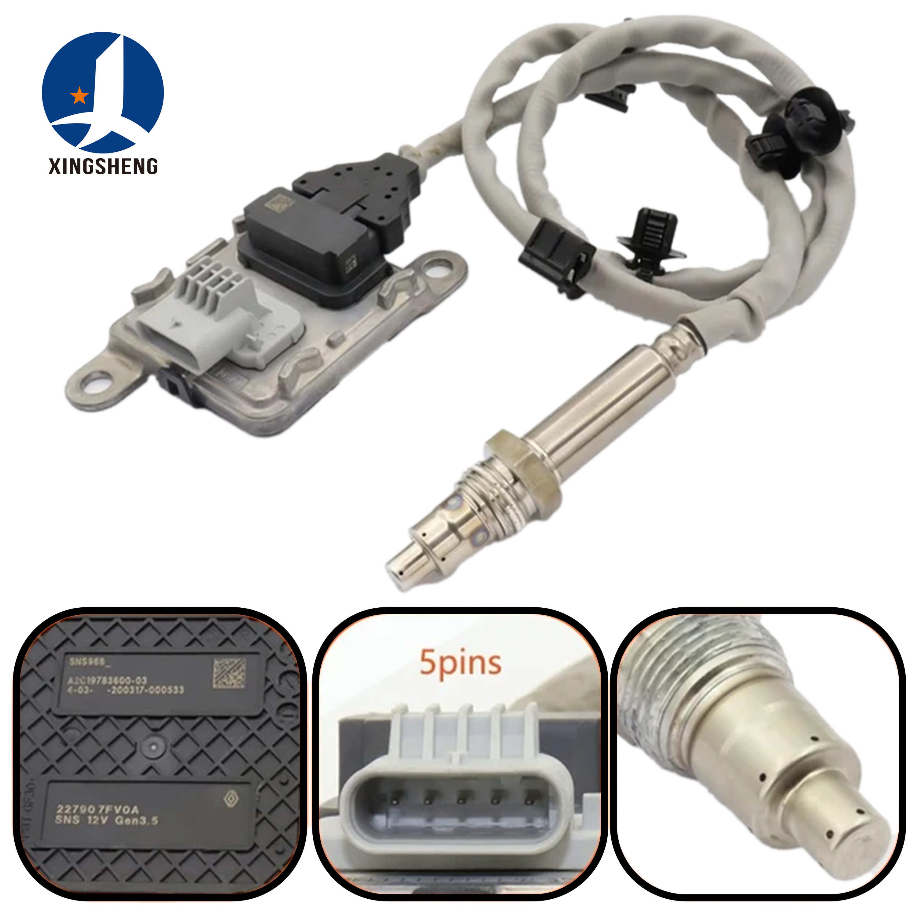 Nゼロ Best Quality 22790-7FV0A Nitrogen Oxide Nox Sensor for RENAULT