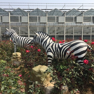 Modello Animale di Alta Qualità a Grandezza Naturale, Zebra Animatronica 3D in Vendita per Parchi di Divertimento - Product Image 2