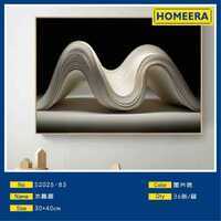 Arte della parete di cristallo all'ingrosso 30x40cm con bordo nero incorniciato in pellicola temperata materiale Design elegante - Product Image 1