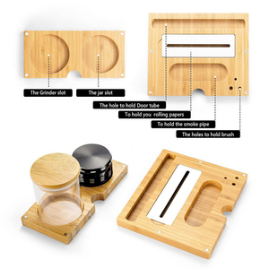 Bản Lề Nắp Cực Lớn Có Thể Gập Lại Khay Lưu Trữ Bằng Gỗ Hộp Đựng Gỗ - Product Image 5