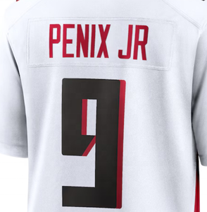 Siap kirim younghie Koo hitam kualitas terbaik dijahit Jersey sepak bola Amerika - Product Image 4