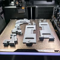 Imprimante 3D FDM industrielle à grande vitesse, à double buse, multicolores, de grande taille (330*320*325mm), à noyau fermé XY, modèle H2C AMS Combo