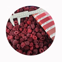 Frambuesas Rojas y Negras Congeladas Frescas y Puras al por Mayor de Fábrica XMSD, Deliciosas, Sin Semillas, Sin Azúcar, Congelación IQF, Precio al por Mayor