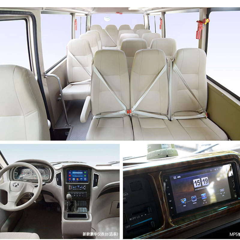 送料12000円込【LUNGETURKEY6'6\"】MINI LONGMODEL CCC Factory 6M Dongfeng 13 Seater Mini City Bus - Yuchai Engine