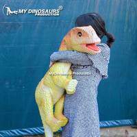 Benim Dino robot bebek silikon dinozor Stegosaurus kukla