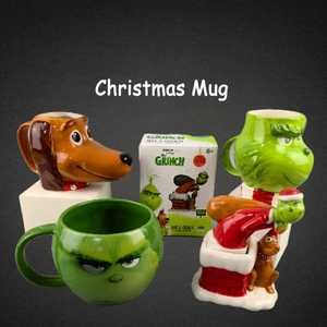 <span class=keywords><strong>Tazas</strong></span> de Resina para Leche, Café y Agua, Taza Figurativa de Cerámica 3D, <span class=keywords><strong>Tazas</strong></span> de Resina para Leche, Café y Agua, Taza Navideña de <span class=keywords><strong>Grinch</strong></span> - Product Image 2