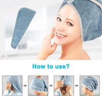 Ensemble de serviettes de bain en microfibre élastique jumbo douces, séchage rapide et compressées, serviette de bain ajustable