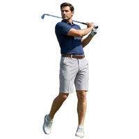 Shorts mi-longs vintage pour homme, personnalisés, hybrides, à motif uni, imperméables, séchage rapide, respirants, taille élastique, en Spandex/Polyester