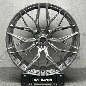 Jantes forgées Bku 5x112 de 19, 20, 21, 22 pouces pour <span class=keywords><strong>Mercedes</strong></span> Benz CLE CLS <span class=keywords><strong>CLA</strong></span> S63 S65 W223, jantes multi-branches grises de course - Product Image 3