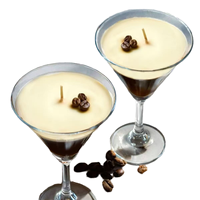 Oshine Handgefertigte Amerikanische Kaffee-Martini-Tasse Duftkerzen aus Gelee-Wachs und Soja als Hochzeitsgeschenk und Wohndekor-Geschenkset